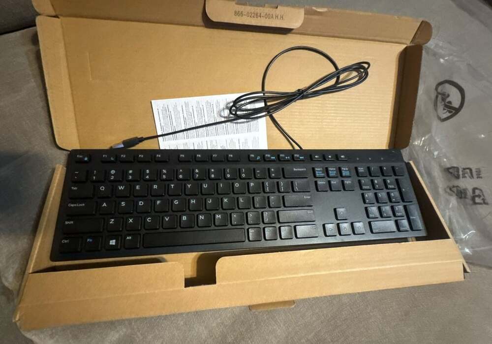 Dell KB216 Wired USB Keyboard Black